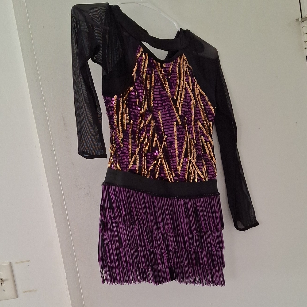 Tap Dance Costume For Girls Size LARGE